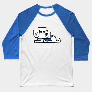 laying support dog Baseball T-Shirt